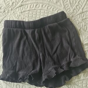 Jumping Beans Ribbed Ruffle Hem Shorts | Size 7